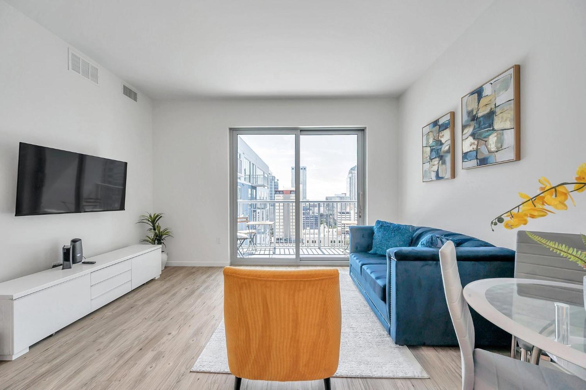 Luxury 1 Bedroom With Den Downtown Tampa Apt - City Views, Rooftop Pool, Workspace Exterior foto